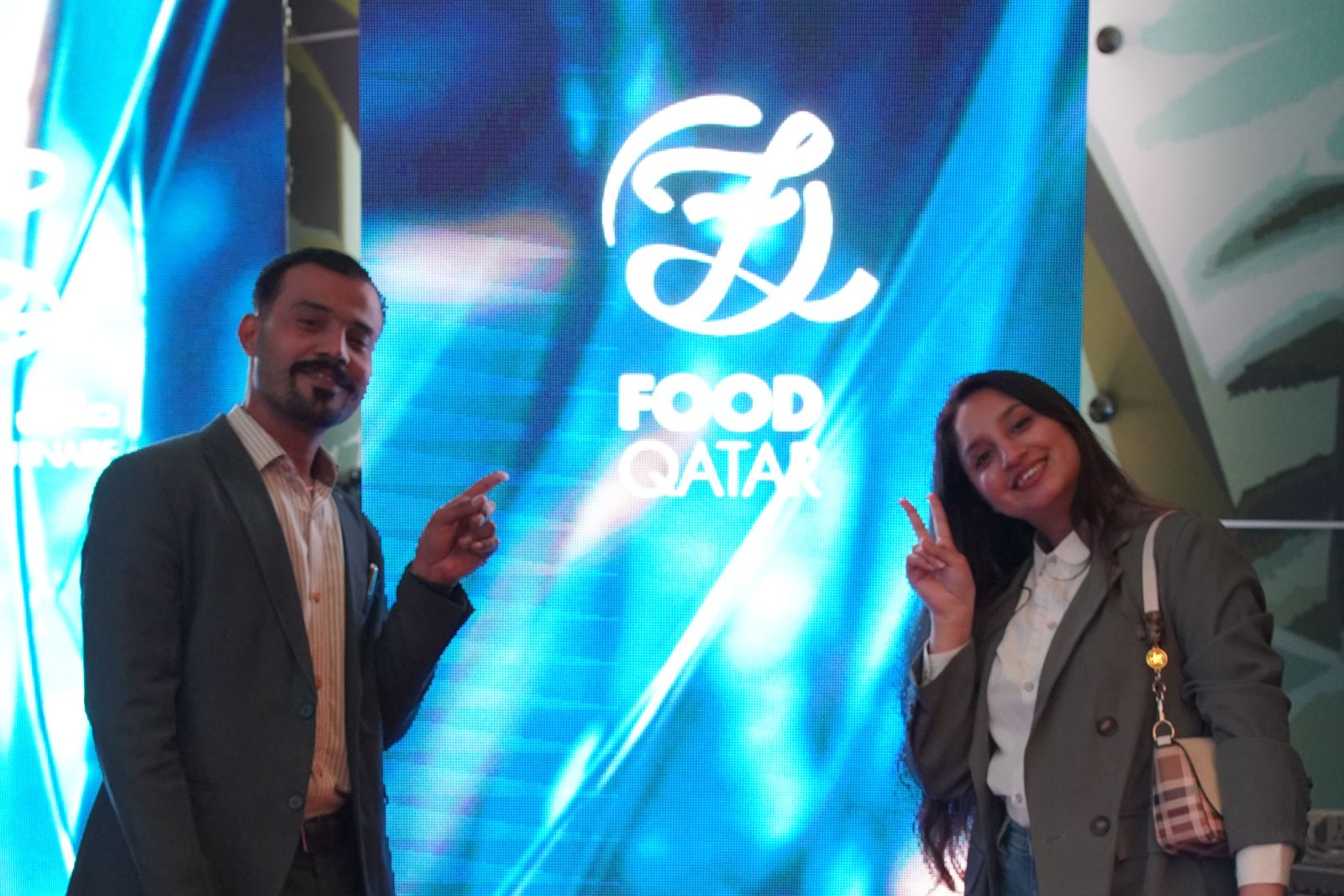 Tejwaans Corporate Group visiting Food Qatar 2026 and Hospitality Qatar at DECC, Doha