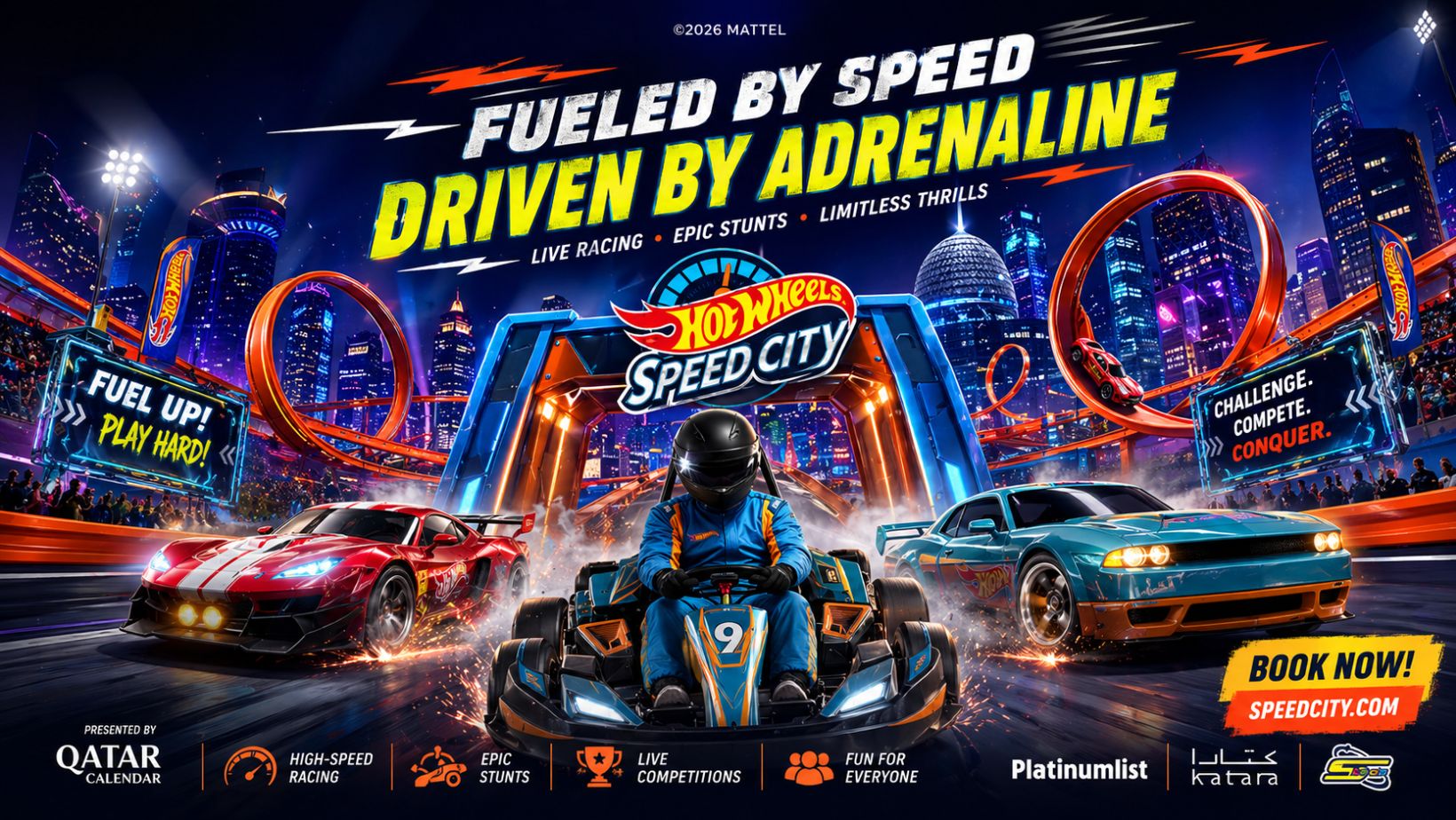 Hot Wheels Speed City Katara Doha