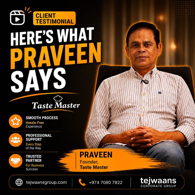 Client testimonial — Taste Master